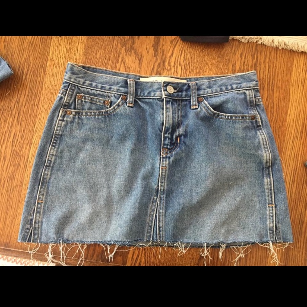 Denim skirt